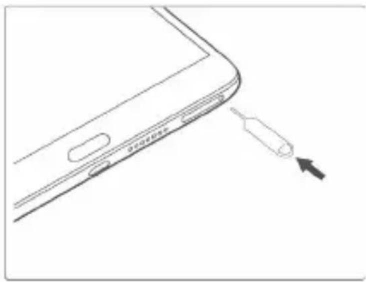 HUAWEI MediaPad M3 8.0 - Inserción de tarjetas - 1
