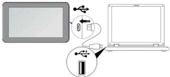 Proscan PLT7810KB - Connexion à un PC: - 1