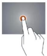 Proscan PLT8816K - Fonctionnement de l'écran tactile - 1