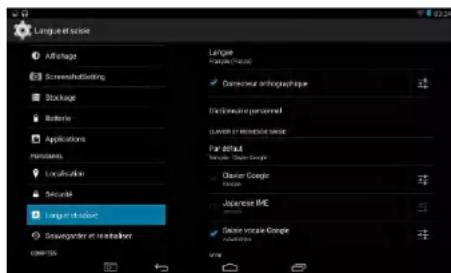 Proscan PLT9604 - Langue & entrée: - 1