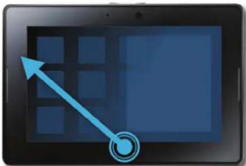 BLACKBERRY PlayBook Tablet v2.1 - Effectuer un zoom avant et un zoom arrière rapidement - 2
