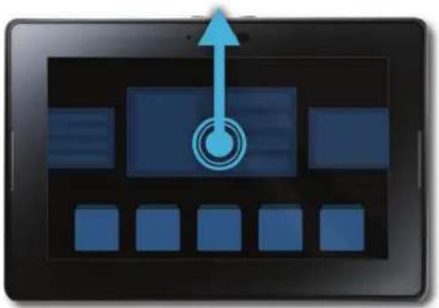 BLACKBERRY PlayBook Tablet v2.1 - Fermer une application - 1