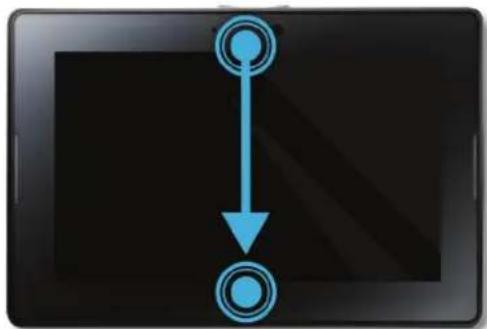 BLACKBERRY PlayBook Tablet v2.1 - Sortir votre tablette du mode veille - 1
