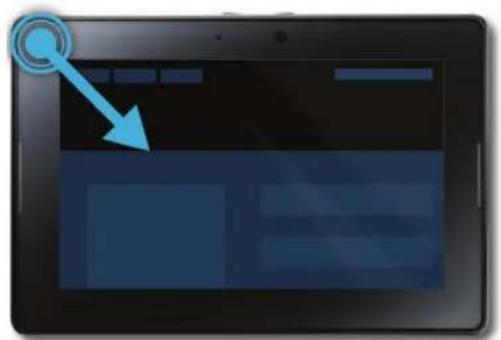 BLACKBERRY PlayBook Tablet v2.0 - Afficher la barre d'etat - 1