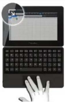 BLACKBERRY Mini Keyboard v1.0 - Afficher la barre d'etat - 1