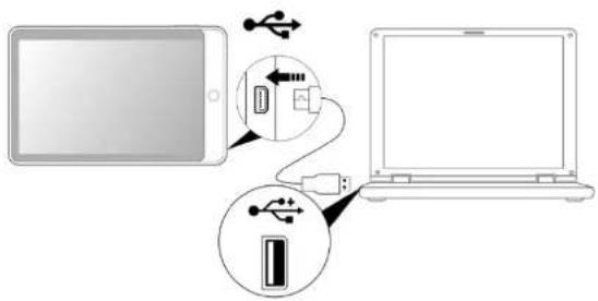 CURTIS Klü LT7052 - Connexion à un PC: - 1