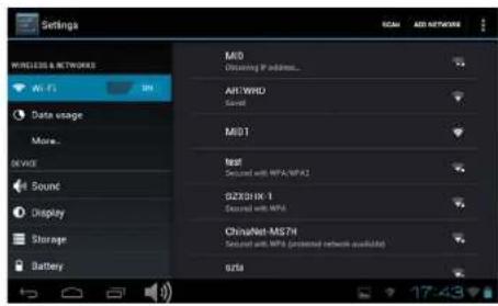 CURTIS Klü LT7035F - Commonly used settings - 1
