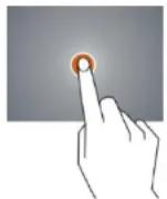 CURTIS Klü LT7035F - Operation of Touch Panel - 1