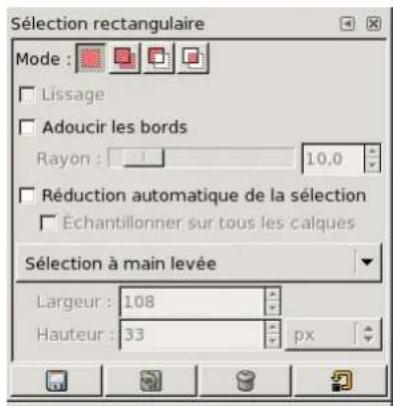 Gimp 2.4 - 12.1.1LedialogueOptionsdel'outil - 1