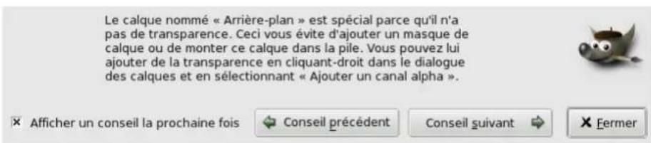 Gimp 2.4 - Descriptiondelafenêtreddialogue - 1