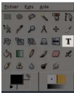 Gimp 2.4 - 12.6.5OutilTexte - 1