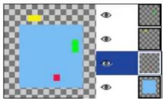 Gimp 2.4 - DescriptiondelafenetreAlignerlescalquesvisibles - 4