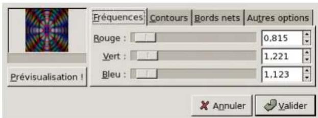 Gimp 2.4 - 15.13.6Motifsdediffraction - 1