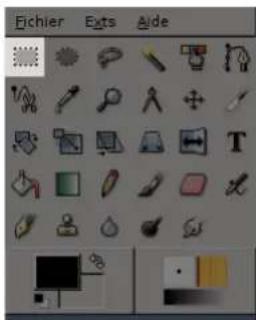 Gimp 2.4 - 12.2.2OutildeSélectionRectangulaire - 1