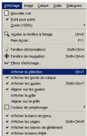 Gimp 2.4 - Lasélectionestcachee - 1