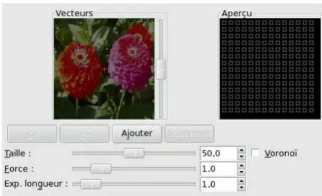 Gimp 2.4 - 15.11.7.2Réglagedesparamètres - 1