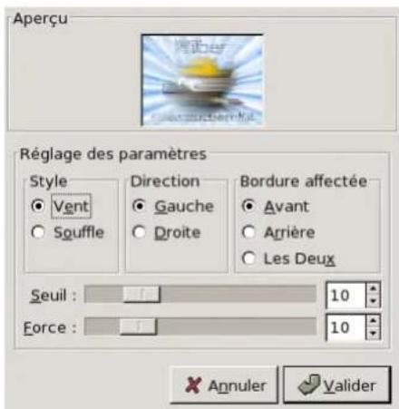 Gimp 2.4 - 15.10.16.2Réglagedesparamètres - 1