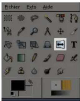 Gimp 2.4 - 12.4.8OutilRetourner - 1