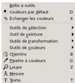 Gimp 2.4 - 14.11.1Outils - 1