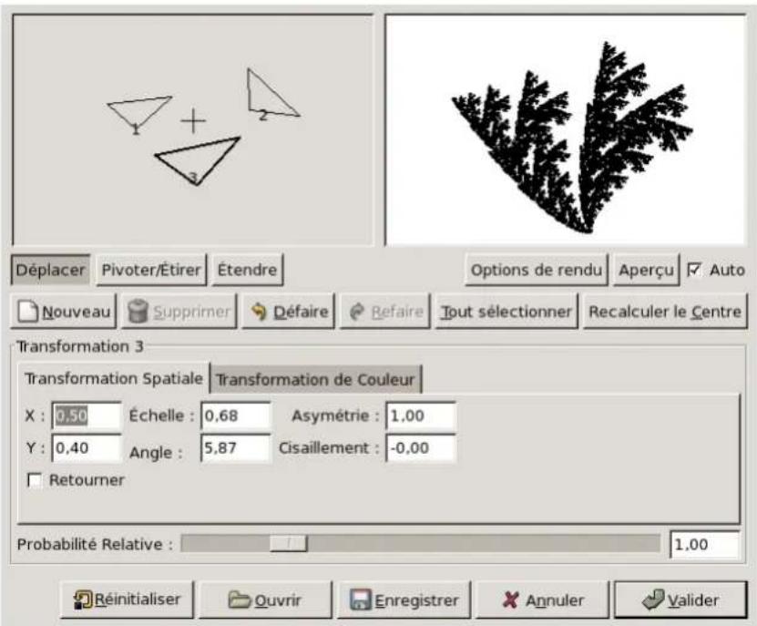 Gimp 2.4 - 15.13.5Compositionfractale - 1