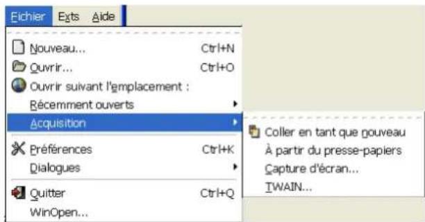 Gimp 2.4 - 14.2.2Acquisition - 1