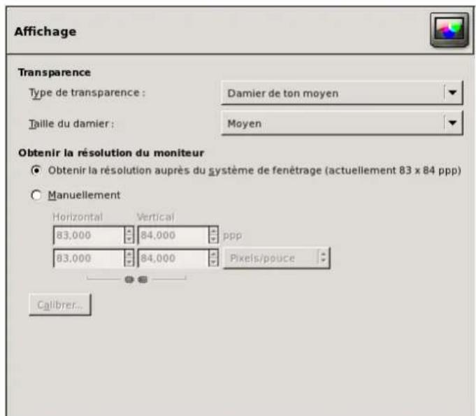 Gimp 2.4 - 13.5.2.12Affichage - 1