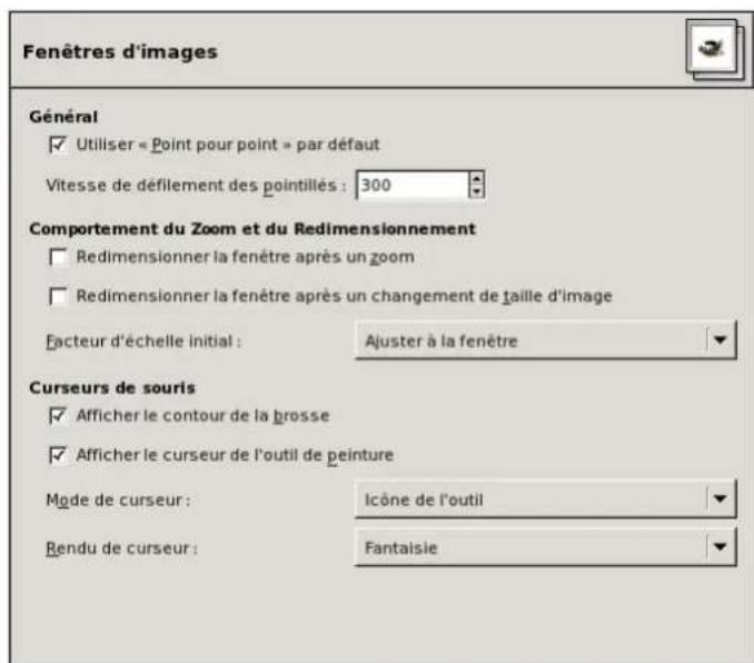 Gimp 2.4 - 13.5.2.9Fenêted'image - 1