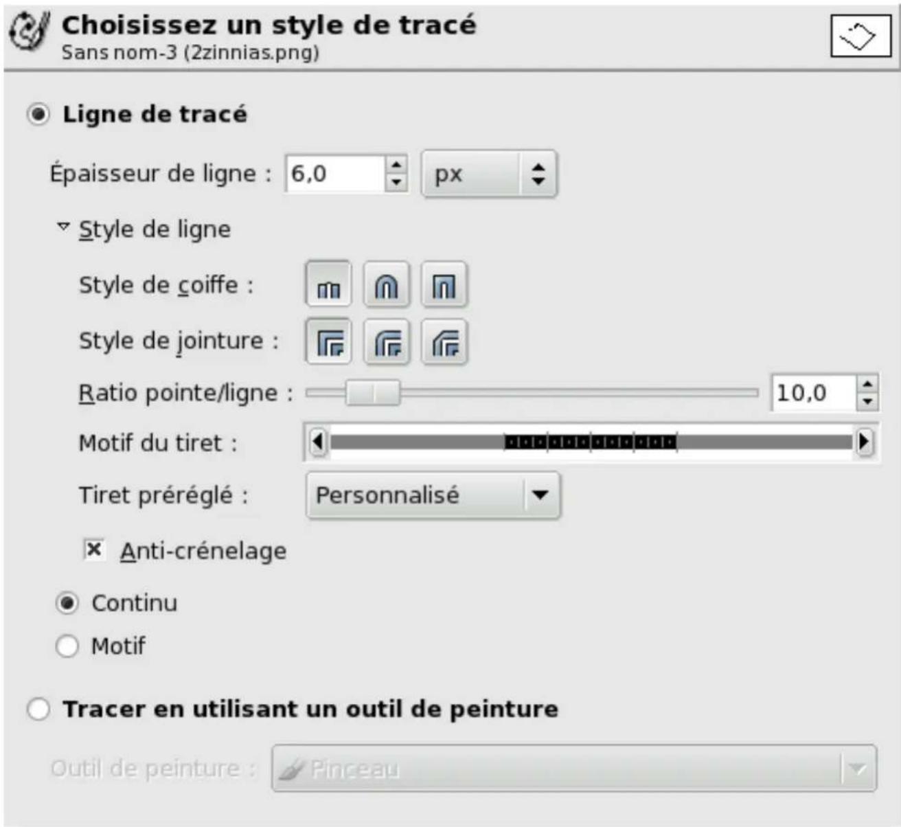 Gimp 2.4 - 14.6.17.2Options - 1
