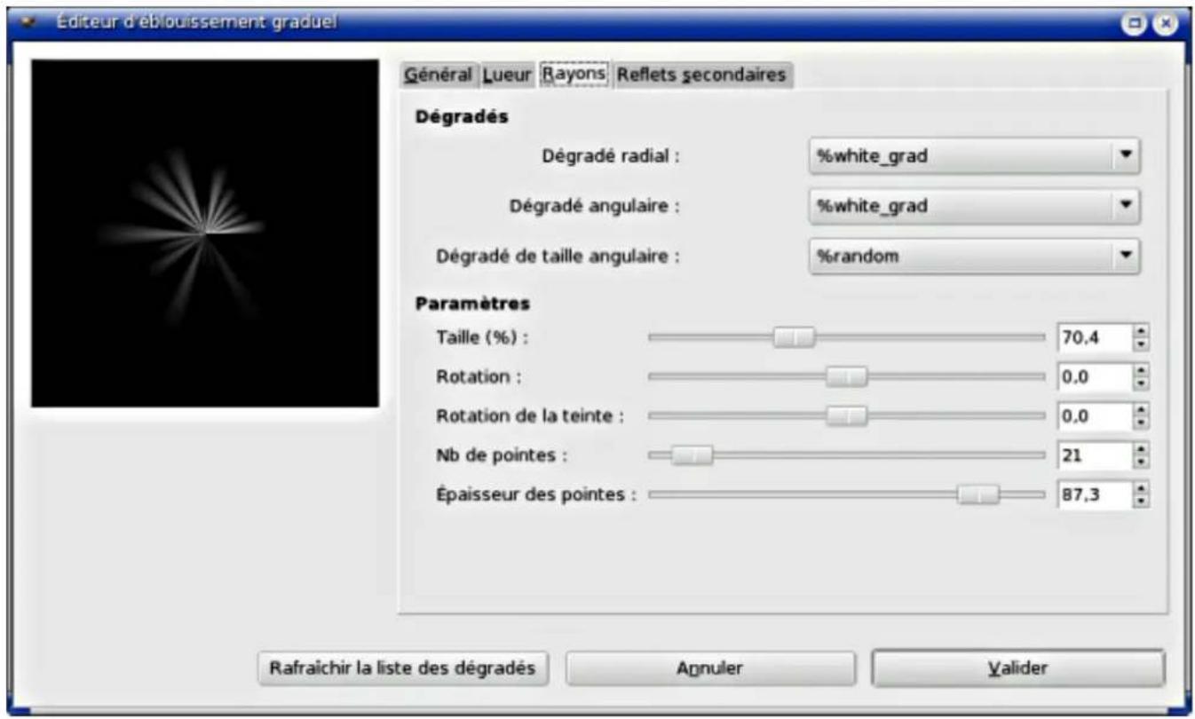 Gimp 2.4 - Paramètres - 1