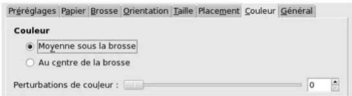 Gimp 2.4 - OngletCouleur - 1