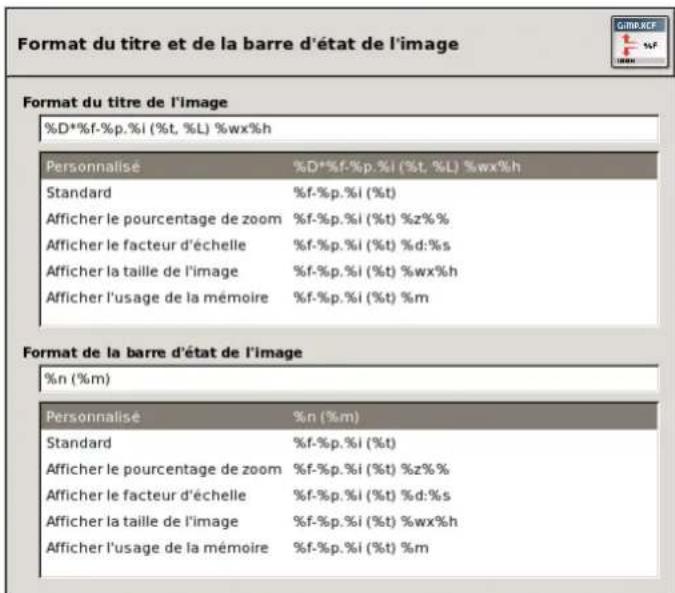 Gimp 2.4 - Formatdutitreetdelabarred'étatdel'image - 1