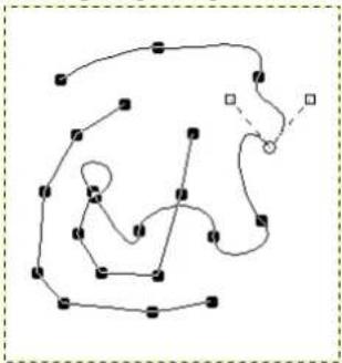 Gimp 2.4 - Bézier(Courbesde-) - 2
