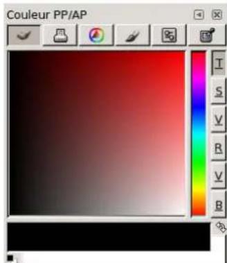 Gimp 2.4 - 13.3.1Dialoguedescoulleurs - 1