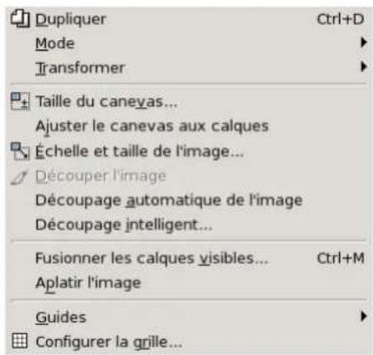 Gimp 2.4 - 14.9.1Lmenu"Image"delafenetred"image - 1