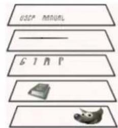 Gimp 2.4 - Calque - 1