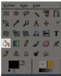 Gimp 2.4 - 12.3.2Remplissage - 1