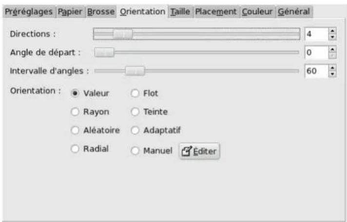 Gimp 2.4 - OngletOrientation - 1