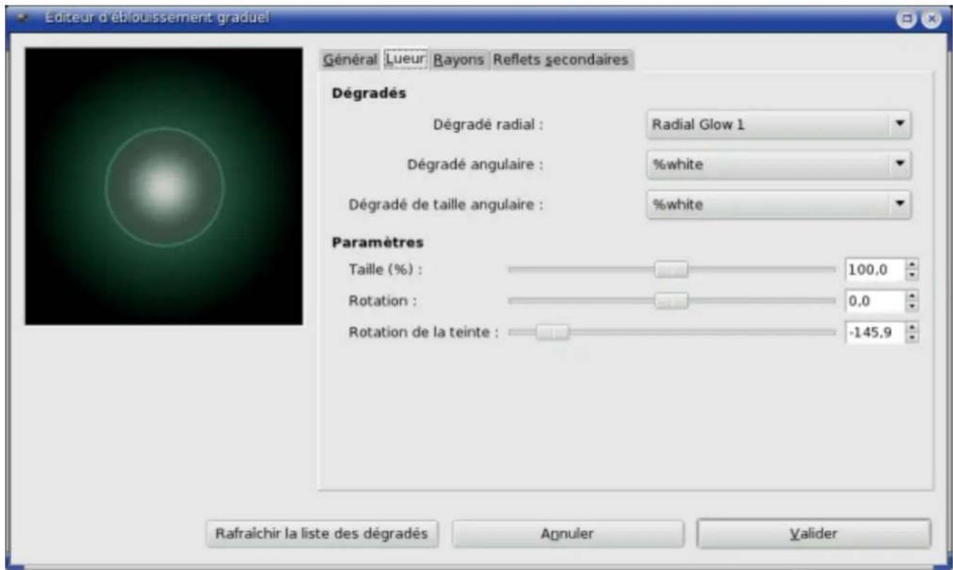 Gimp 2.4 - Lueur - 1