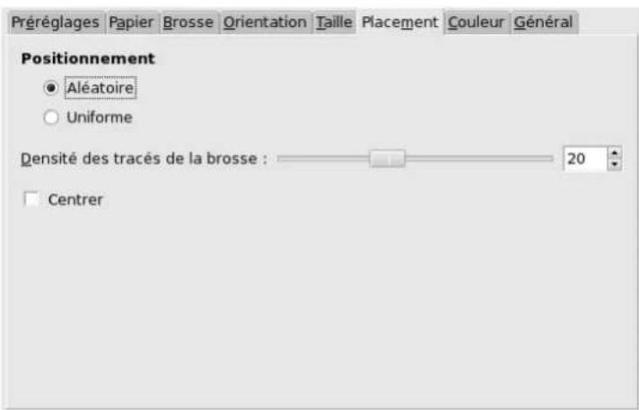 Gimp 2.4 - OngletPlacement - 1