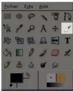 Gimp 2.4 - 12.4.3OutilDécouperetRedimensionner - 1