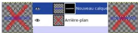 Gimp 2.4 - 14.10.39.2Illustrationdel'intersectiondumasquedecalqueaveclasélection - 1