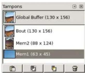 Gimp 2.4 - 13.4.1DialogueTampons - 1