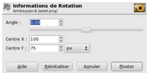 Gimp 2.4 - LafenetredialoguelInformationdeRotation - 1