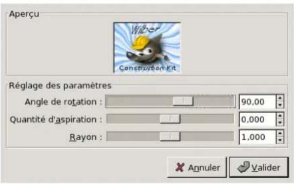 Gimp 2.4 - 15.10.15.2Réglagedesparamètres - 1