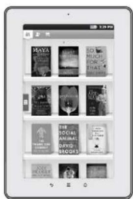 KOBO Vox eReader - Votre bibliothèque - 1