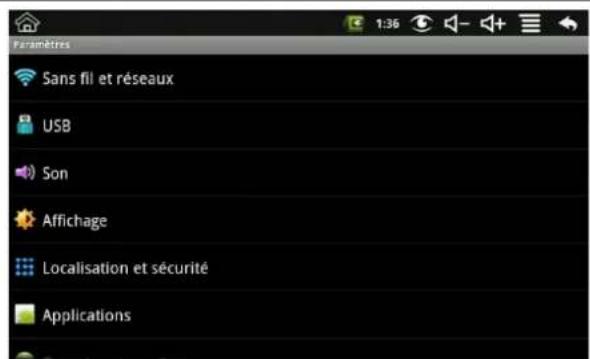 Bluetech MID700GBT001 - Réglage de la connexion Wifi: - 3