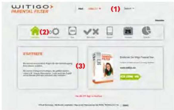 BIGBEN INTERACTIVE Kids Tab BB8252 - Parent area auf einen Blick - 1