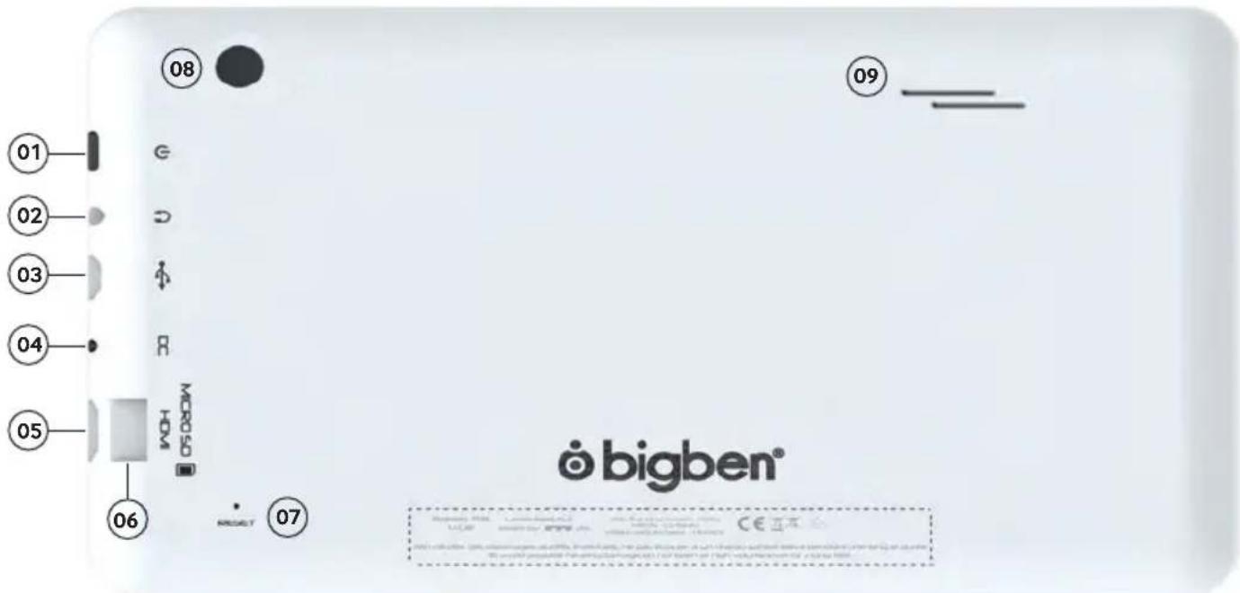 BIGBEN INTERACTIVE Kids Tab BB8252 - PANORAMICA - 1