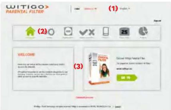 BIGBEN INTERACTIVE Kids Tab BB8252 - Het gedeelte voor ouders in één oogopslag - 1