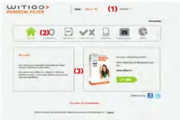 BIGBEN INTERACTIVE Kids Tab BB8252 - L'interface de confi guration - 1